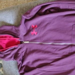 Men's 2xl under armour zip sweatshirt